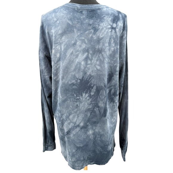 The Mountain Womens Long Sleeve Wolf Tie Dye Graphic T‎ Shirt Top - Picture 7 of 8